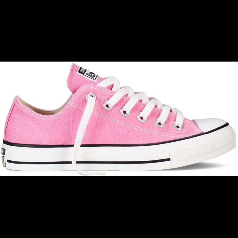 Pink Low Top Converse